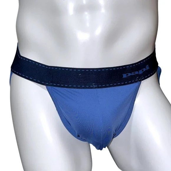 Papi Cool Motion Jockstrap Blue Size XL (40-42) NWT - Picture 1 of 10